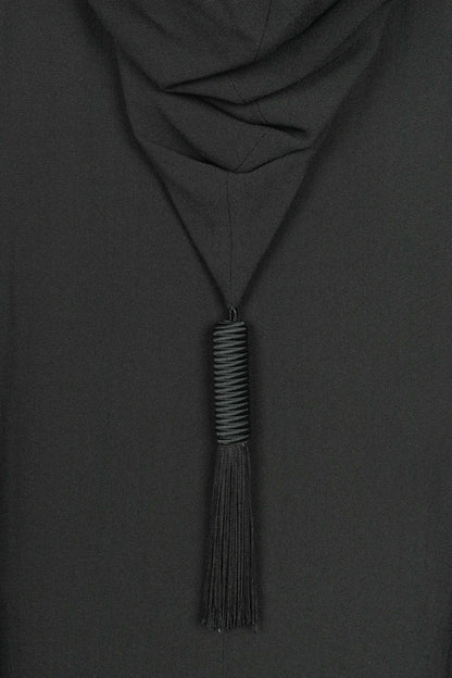 Longue robe à capuche Yves Saint Laurent