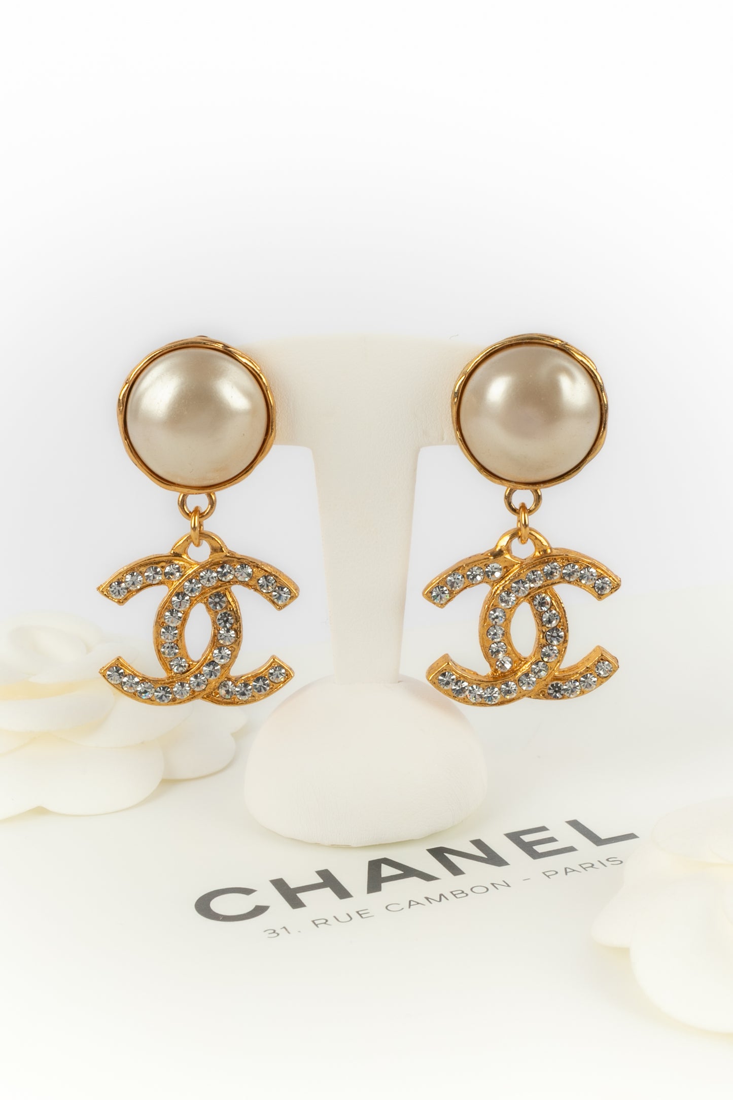 Boucles d'oreilles cc Chanel