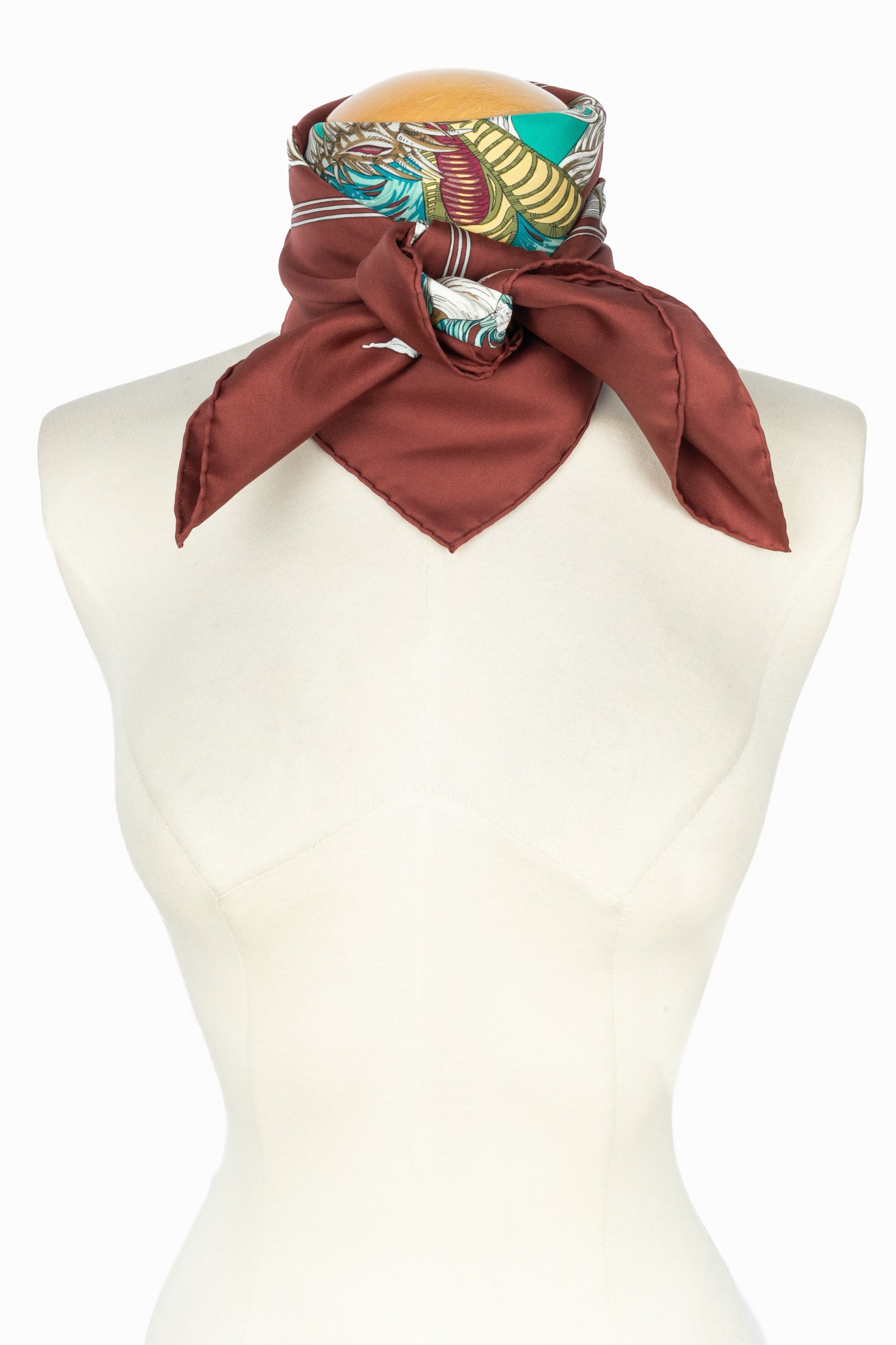 Carré / Foulard "Les Légendes de l’Arbre" Hermès