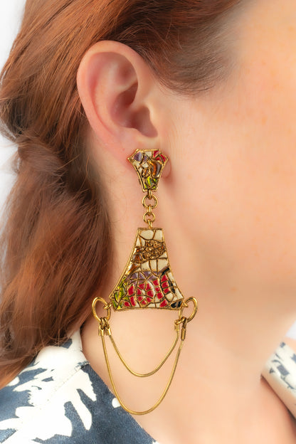 Boucles d'oreilles Dior 