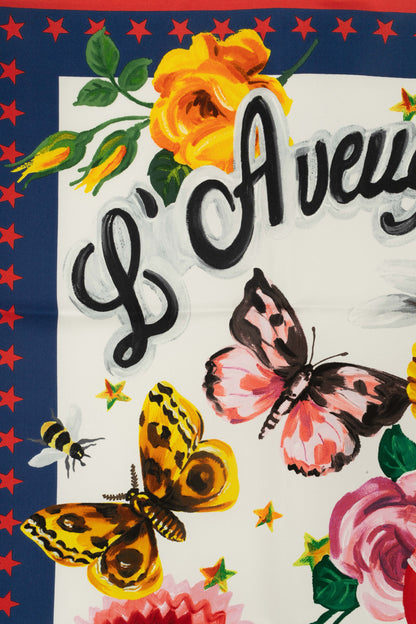 Carré de soie "L’Aveugle Par Amour" Gucci Garden Mini sera