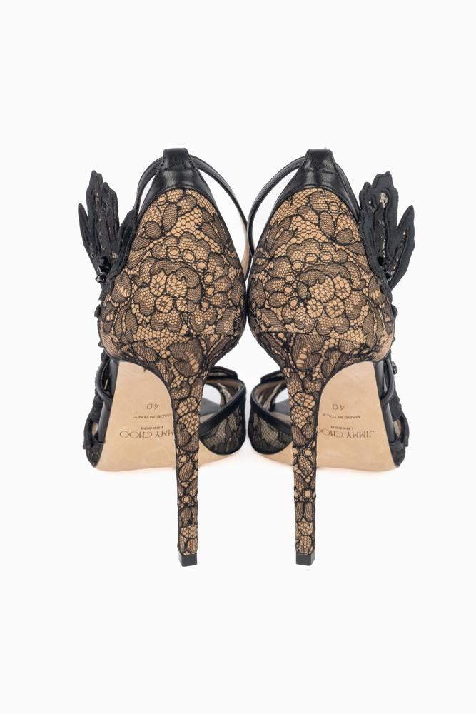 Escarpins en dentelle Jimmy Choo