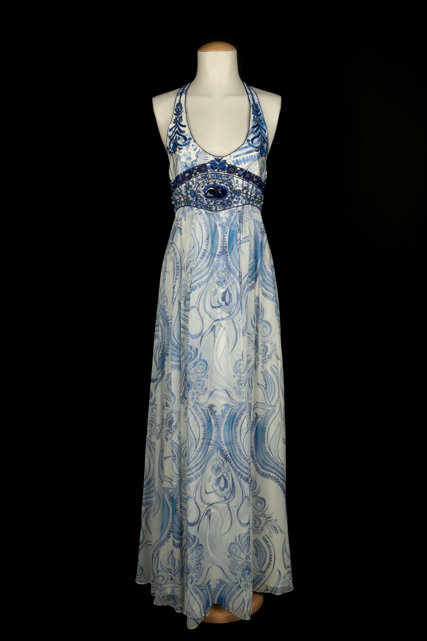 Robe bleue Pucci 