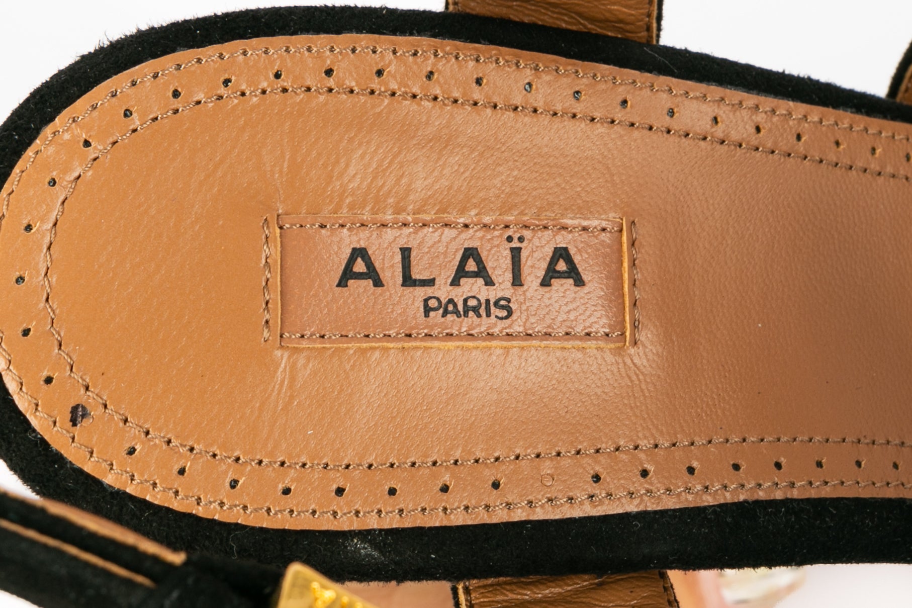 Escarpins en cuir Alaïa 