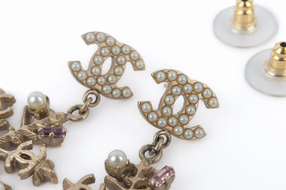 Boucles d'oreilles "Flocon de neige" Chanel