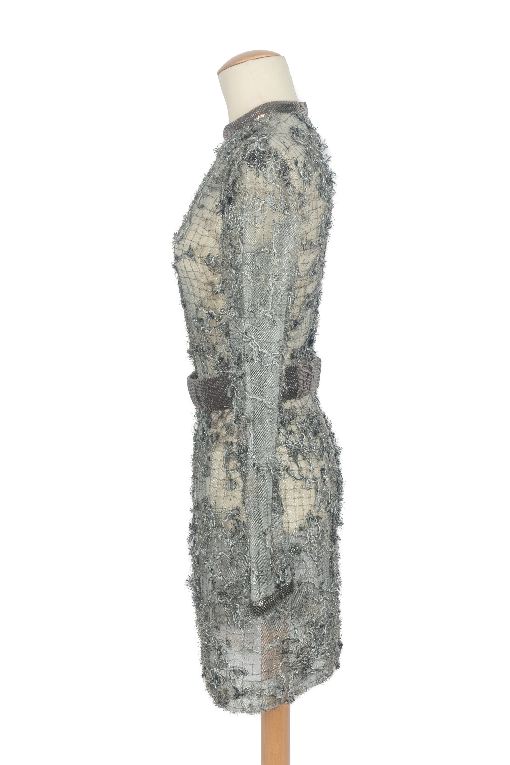 Robe en dentelle Paco Rabanne 1990's