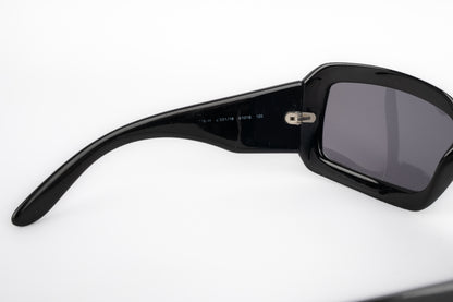 Lunettes de soleil noires Chanel