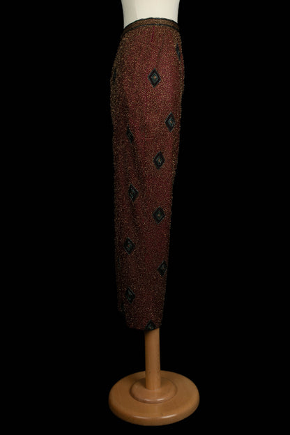 Pantalon Guy Laroche Haute Couture 1989