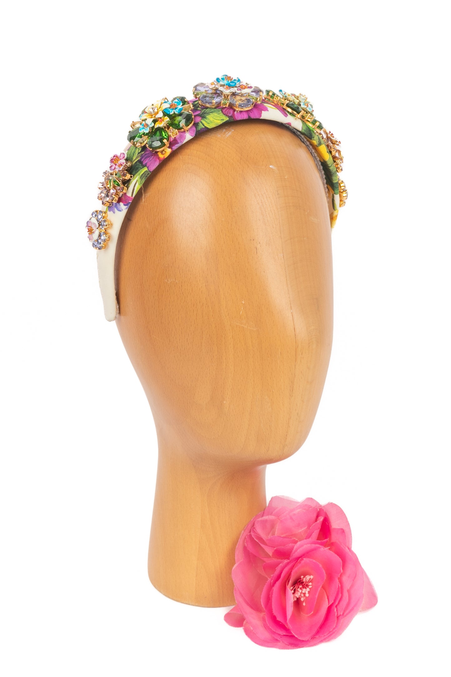 Serre-tête fleuri Dolce&Gabbana