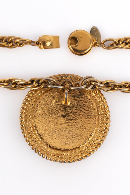 Collier pendentif Chanel 1984
