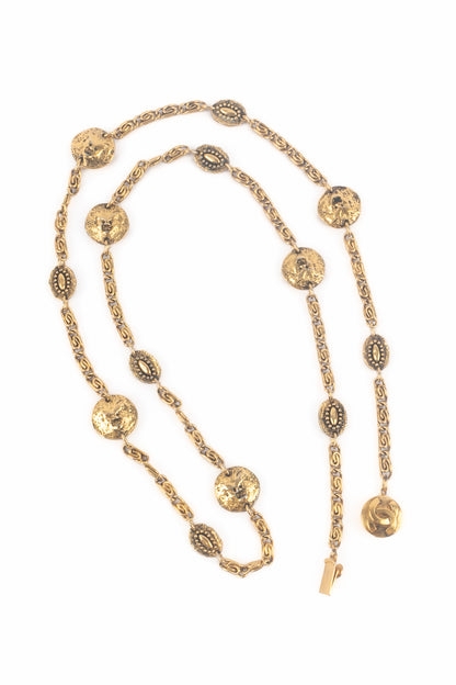 Collier "tête de lion" Chanel