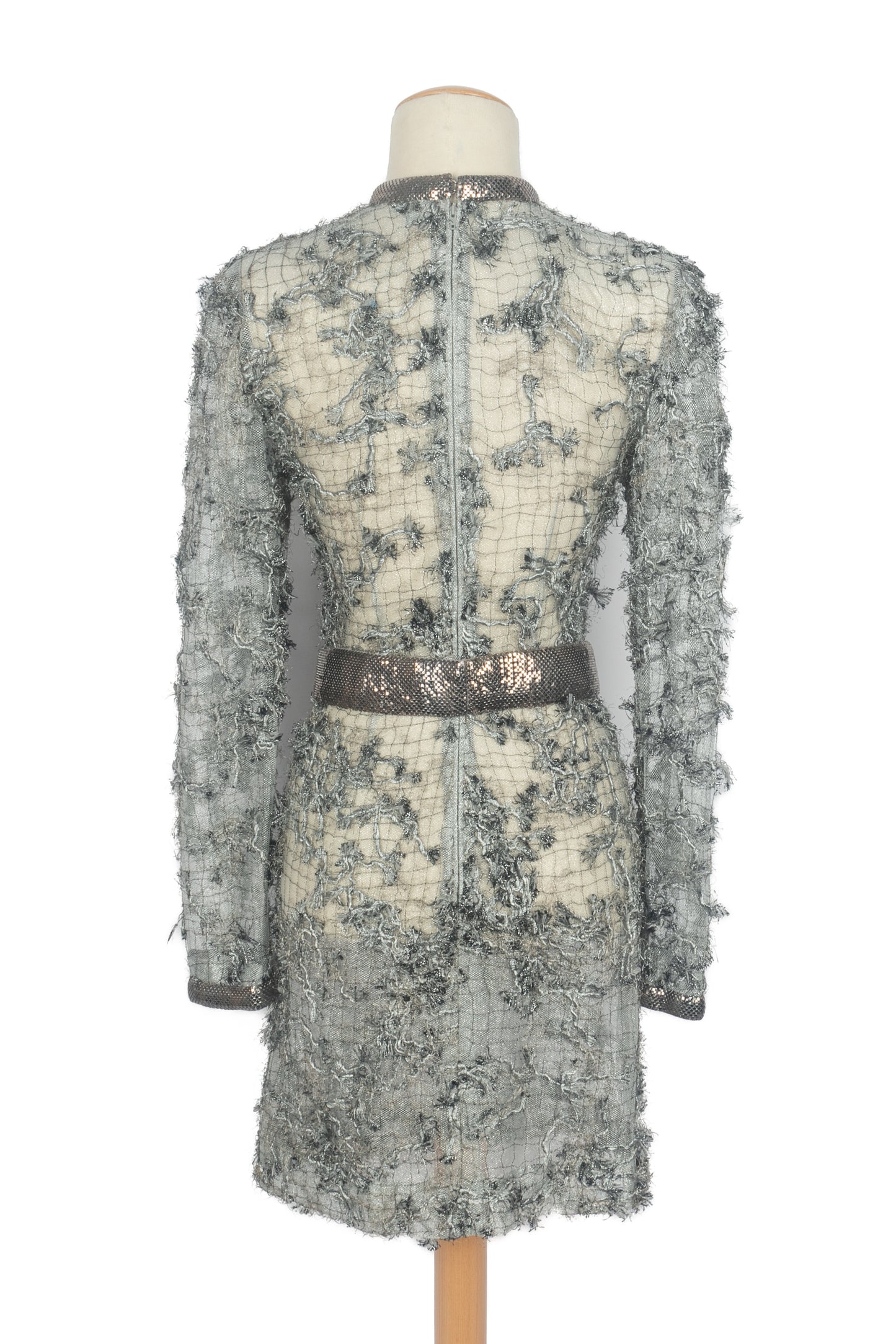 Robe en dentelle Paco Rabanne 1990's