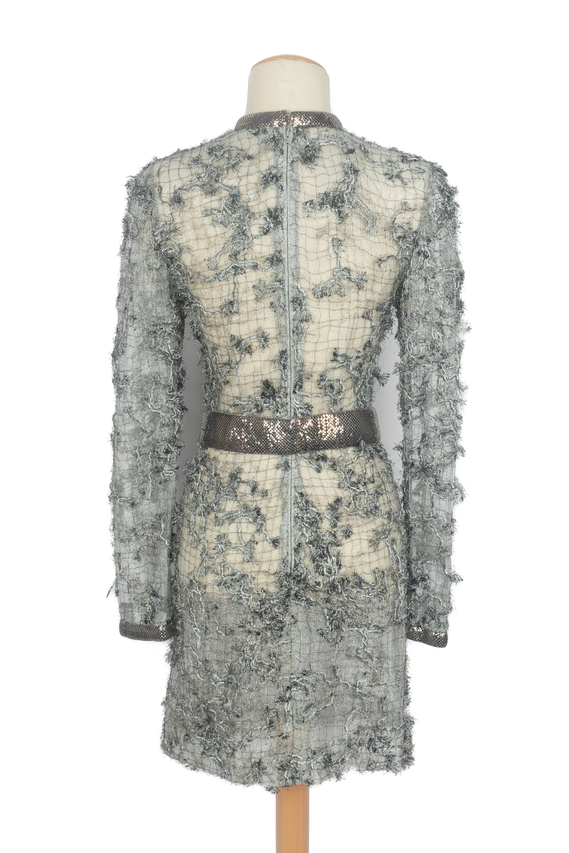 Robe en dentelle Paco Rabanne 1990's