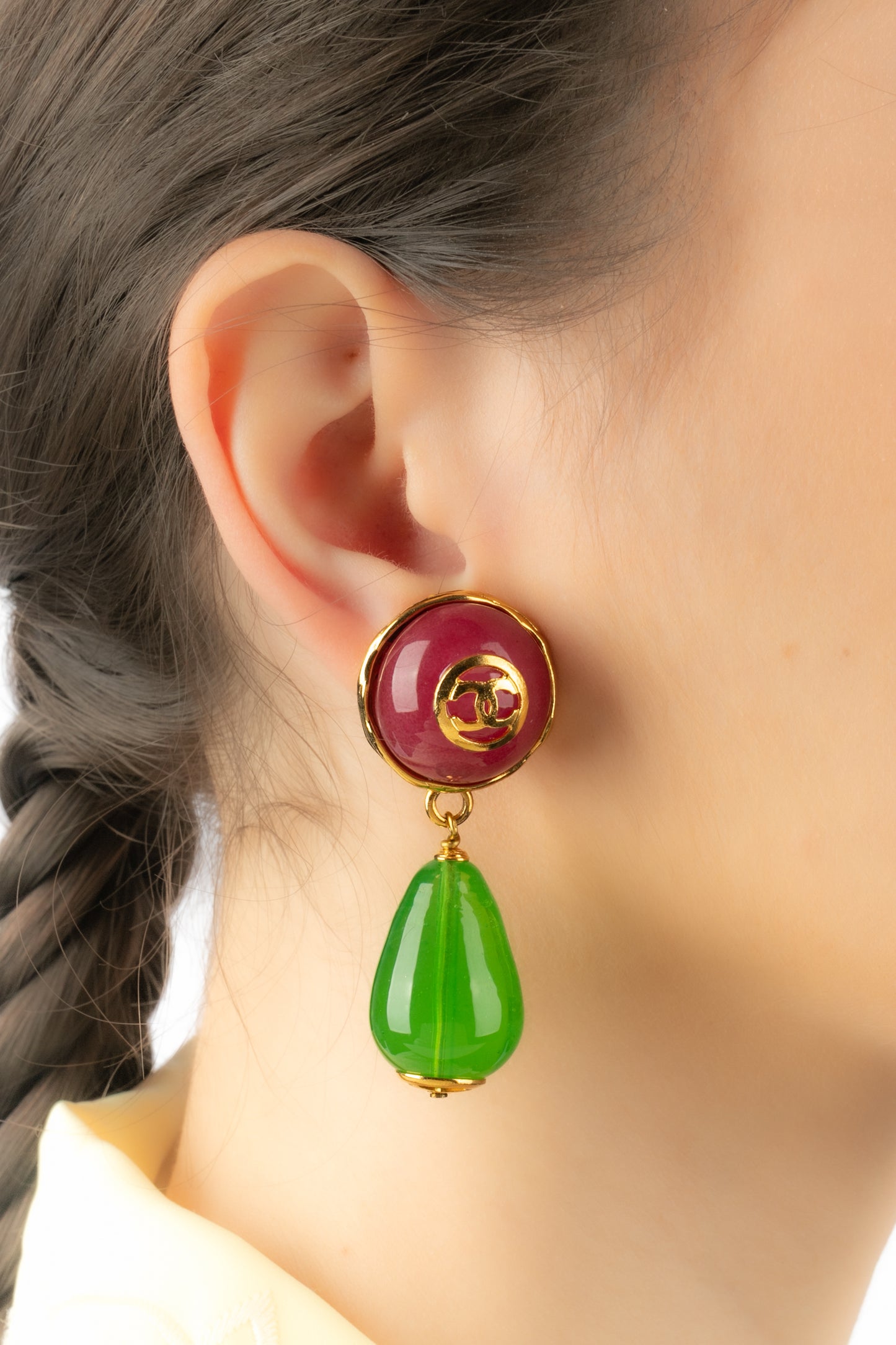 Boucles d'oreilles Chanel 1992's