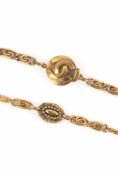 Collier "tête de lion" Chanel