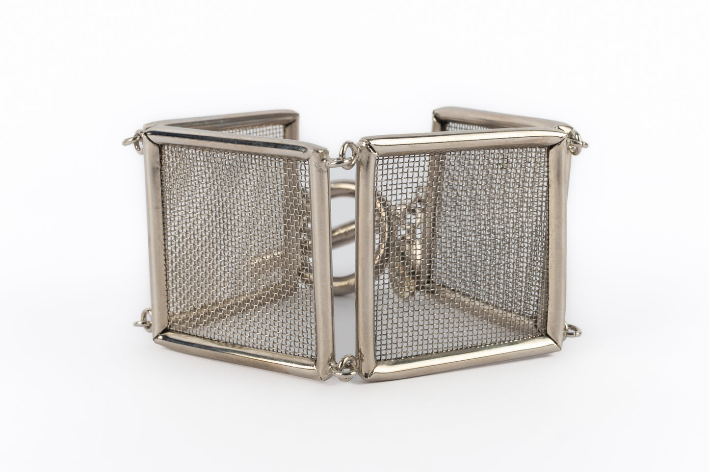 Bracelet argenté Paco Rabanne