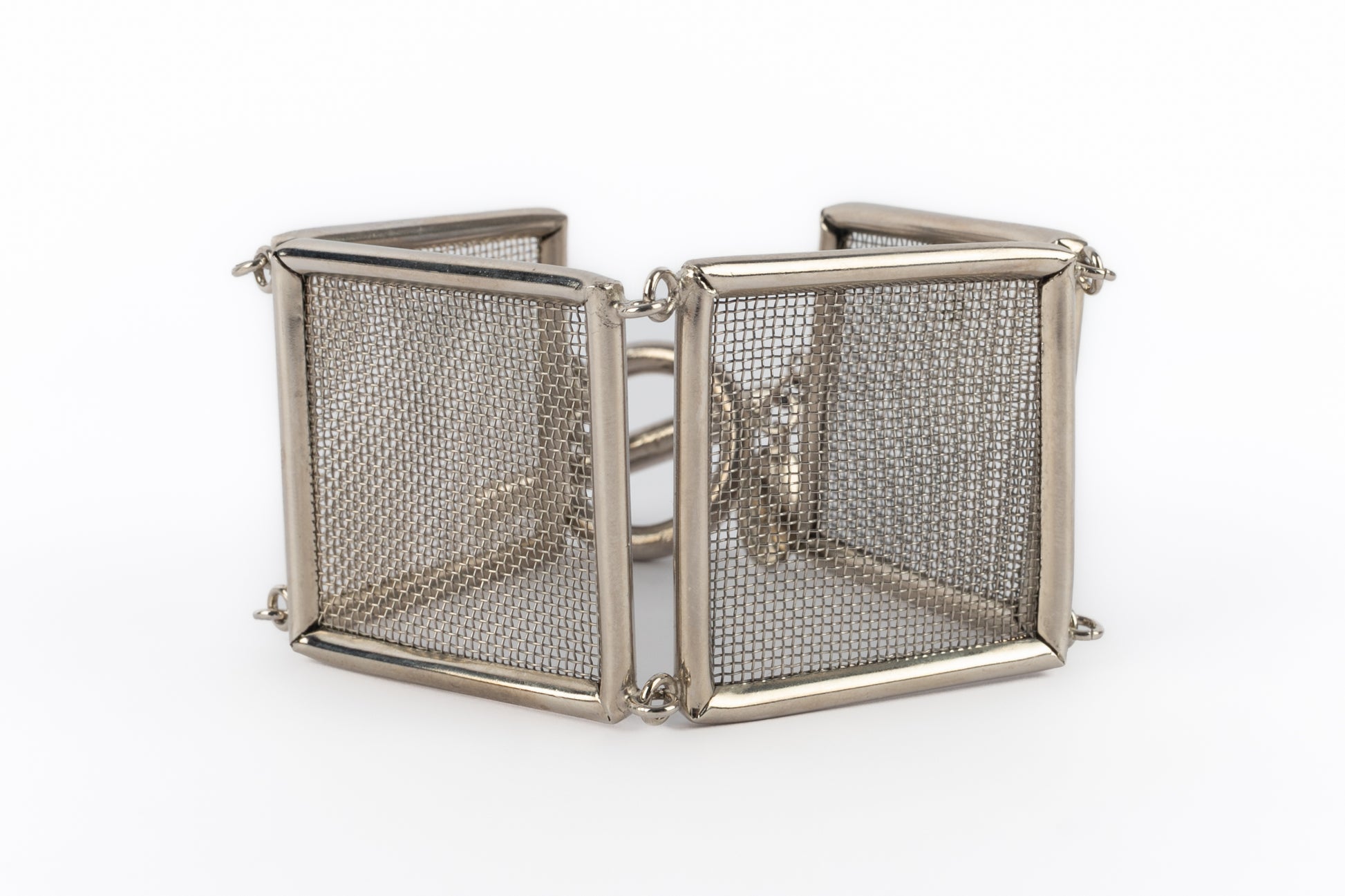 Bracelet argenté Paco Rabanne