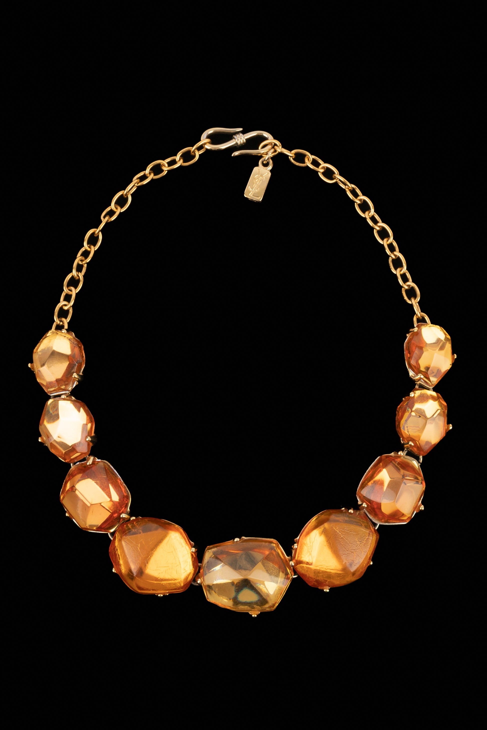 Collier Yves Saint Lauren 1985's