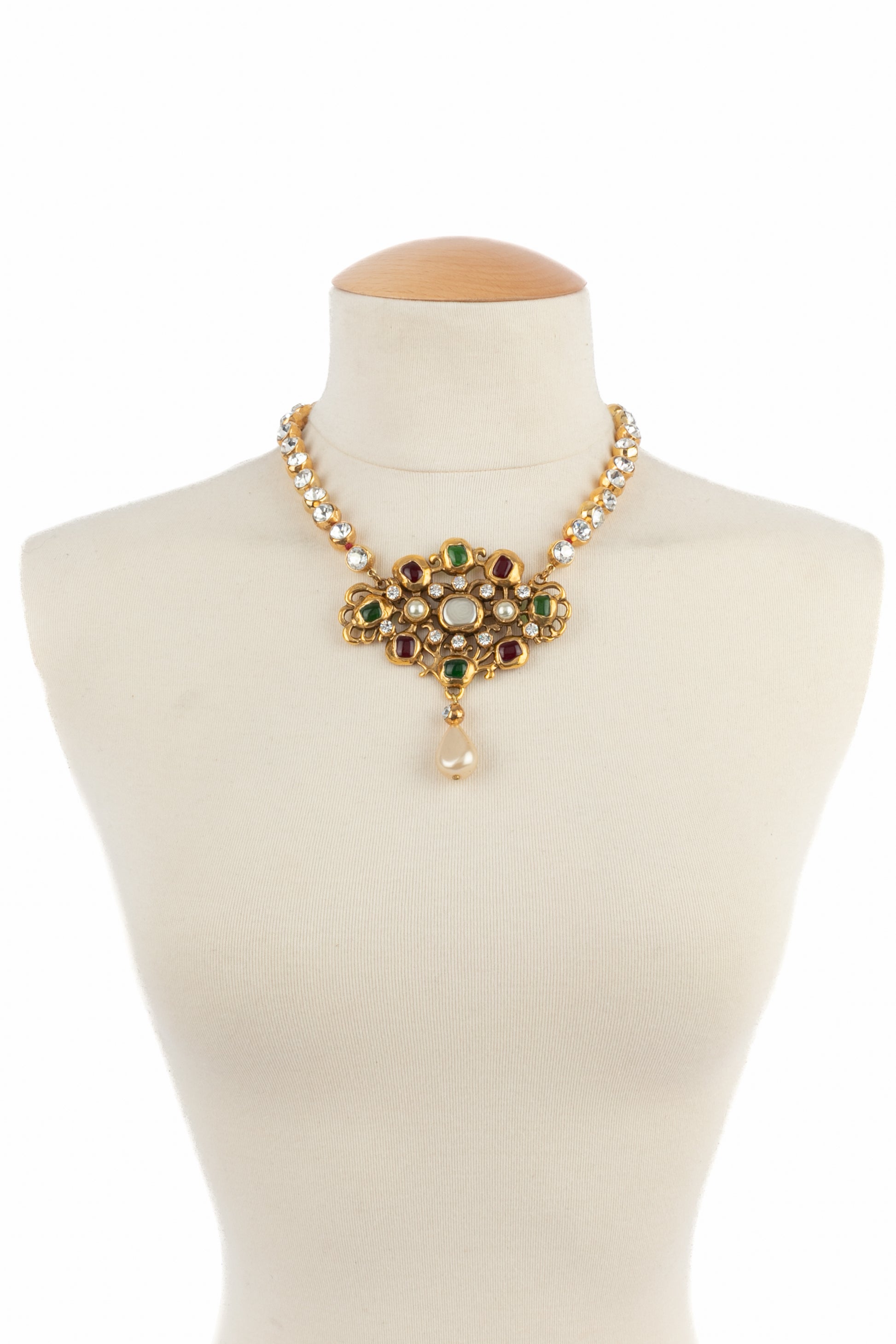 Collier byzantin Chanel 1985's