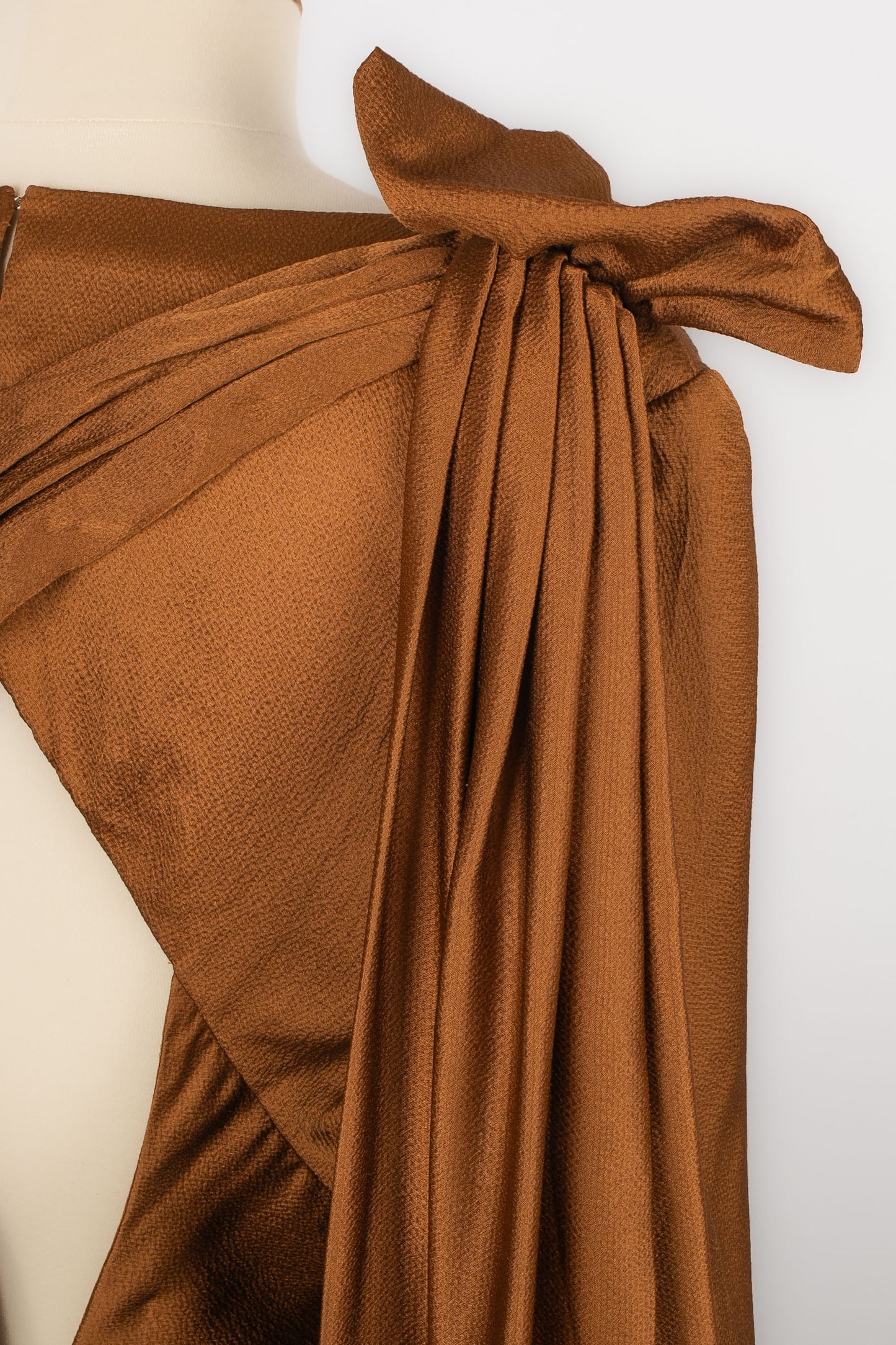 Robe en soie Torrente Haute Couture