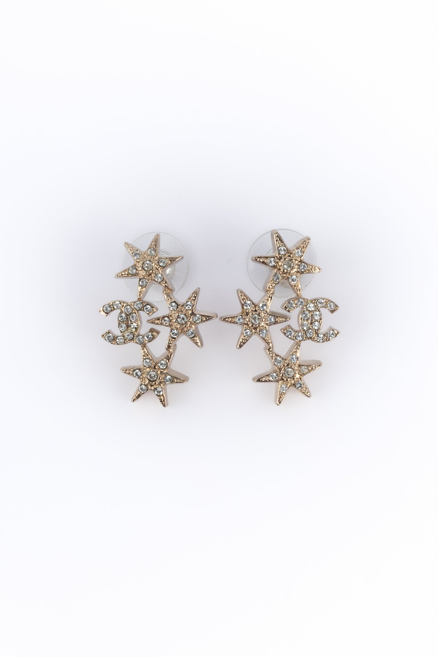Boucles d'oreilles étoiles Chanel