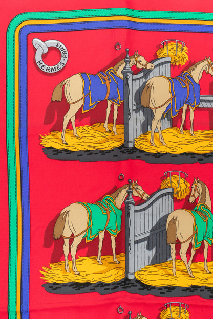 Foulard / Carré "Ecurie" Hermès