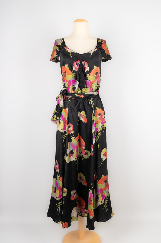 Robe fleurie 1940's