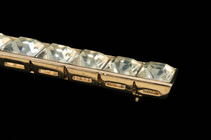 Broche rectangulaire Christian Dior 