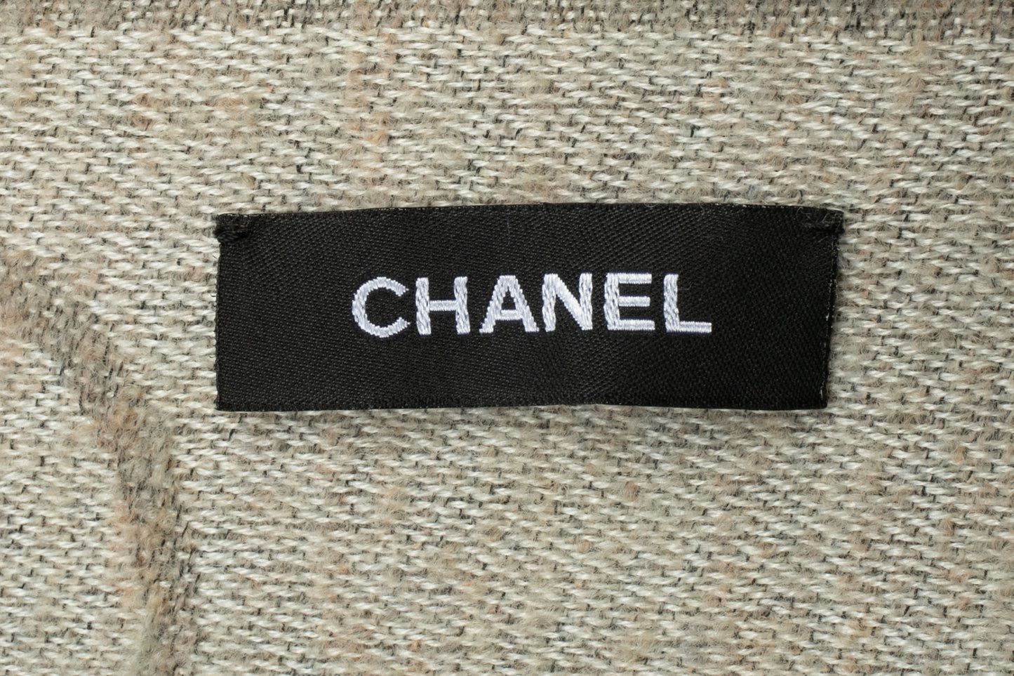 Écharpe à logo Chanel