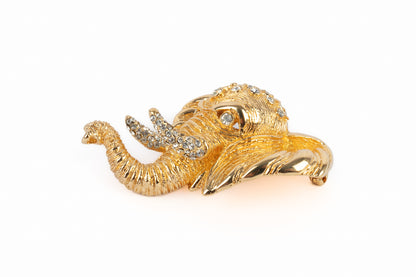 Broche "éléphant" Christian Dior
