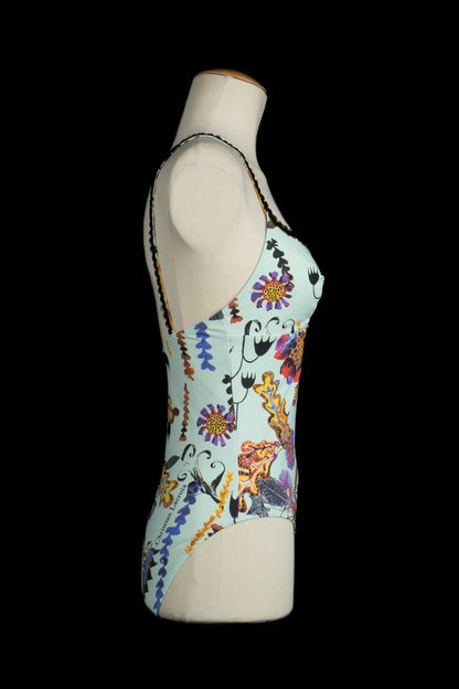 Maillot de bain fleuri Christian Lacroix