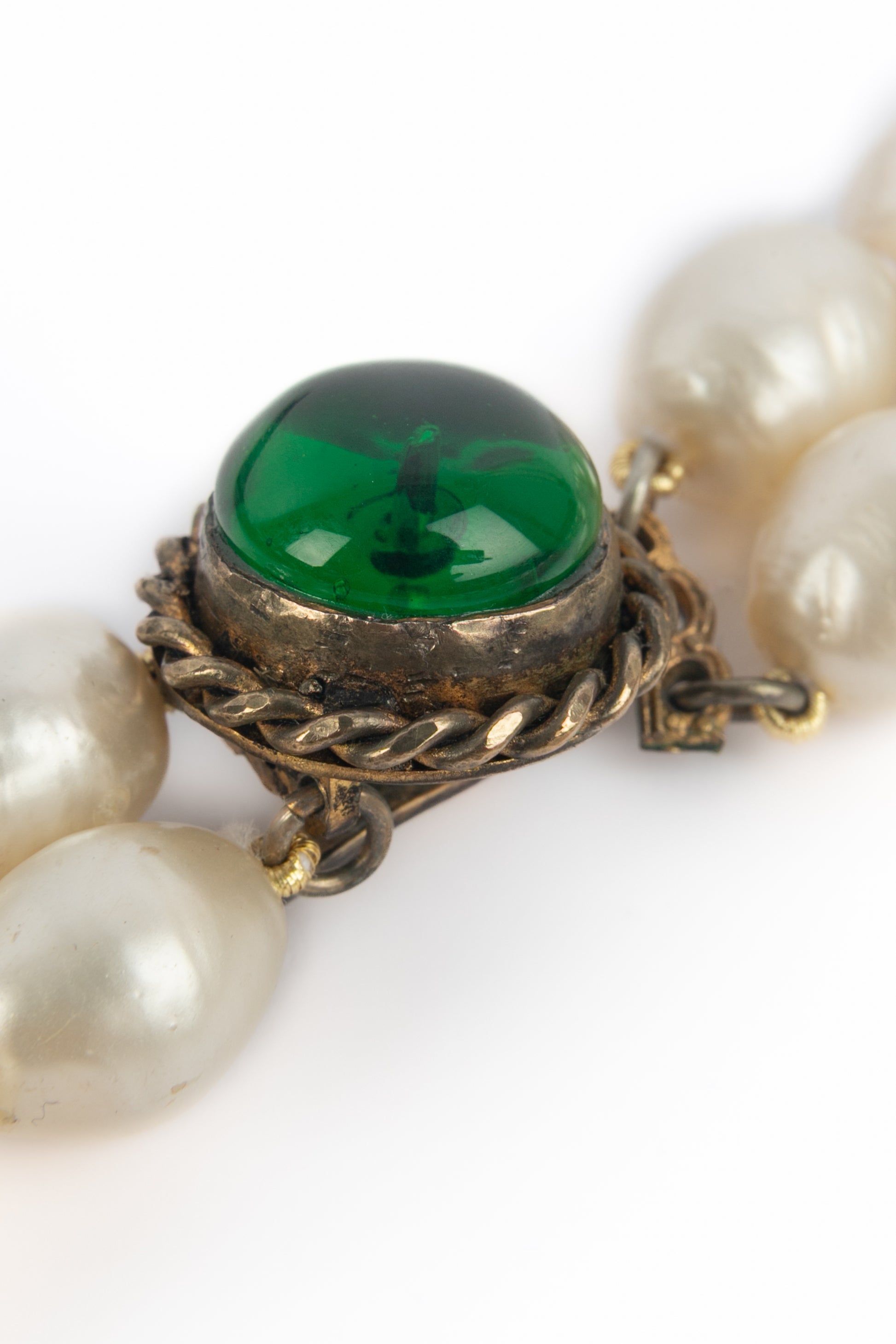 Collier de perles Chanel 1980's