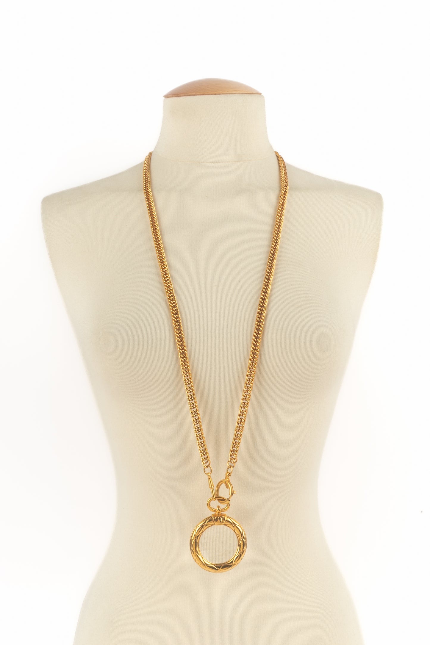 Collier loupe Chanel 1980's