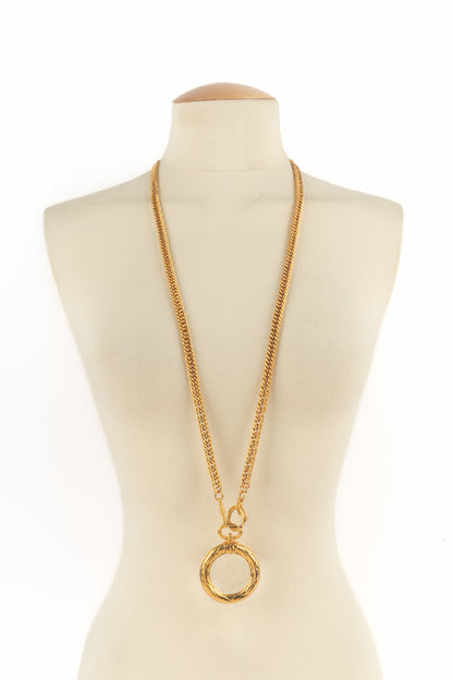 Collier loupe Chanel 1980's