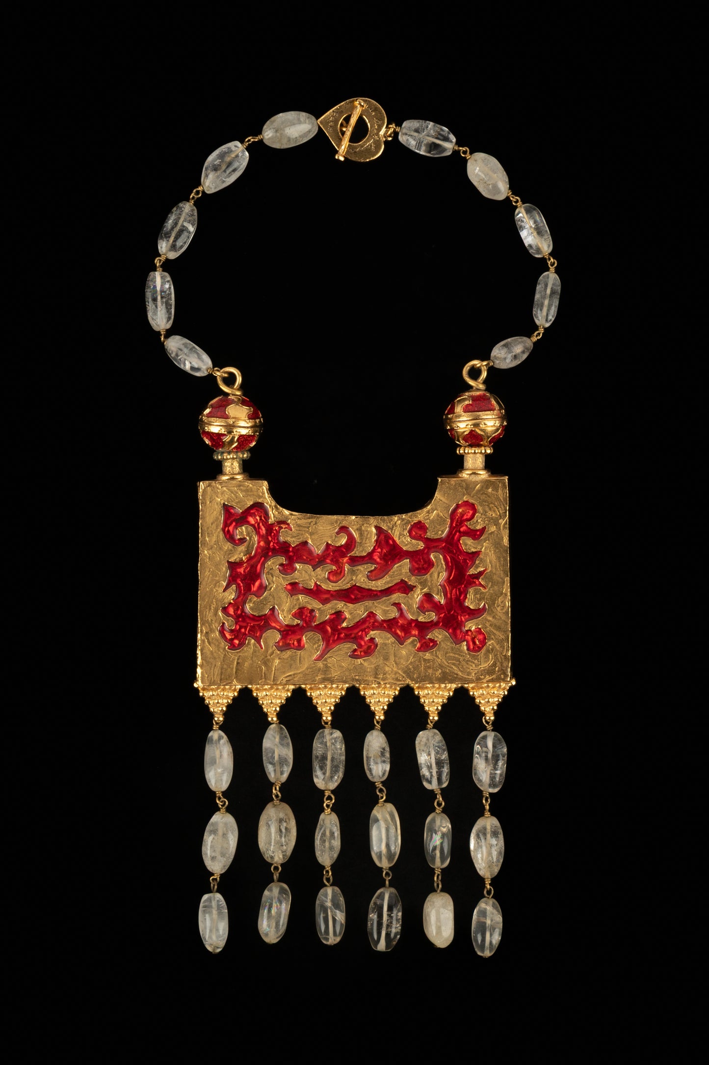 Collier Yves Saint Laurent Haute Couture Maison Goossens