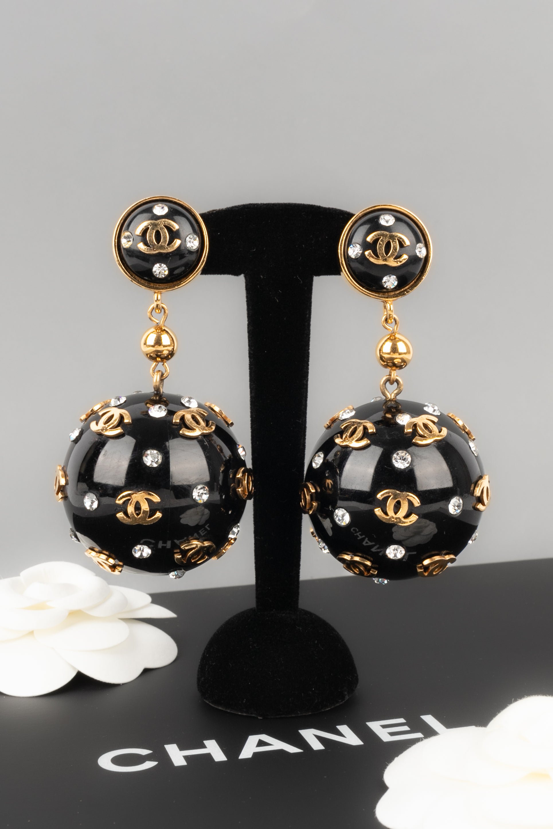 Boucles d'oreilles Chanel 1989