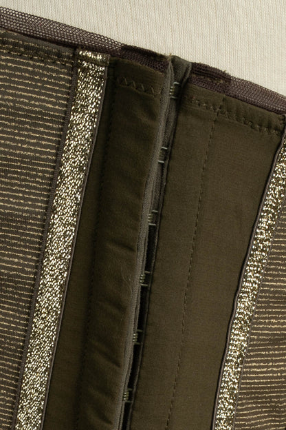 Haut bustier vert John Galliano 