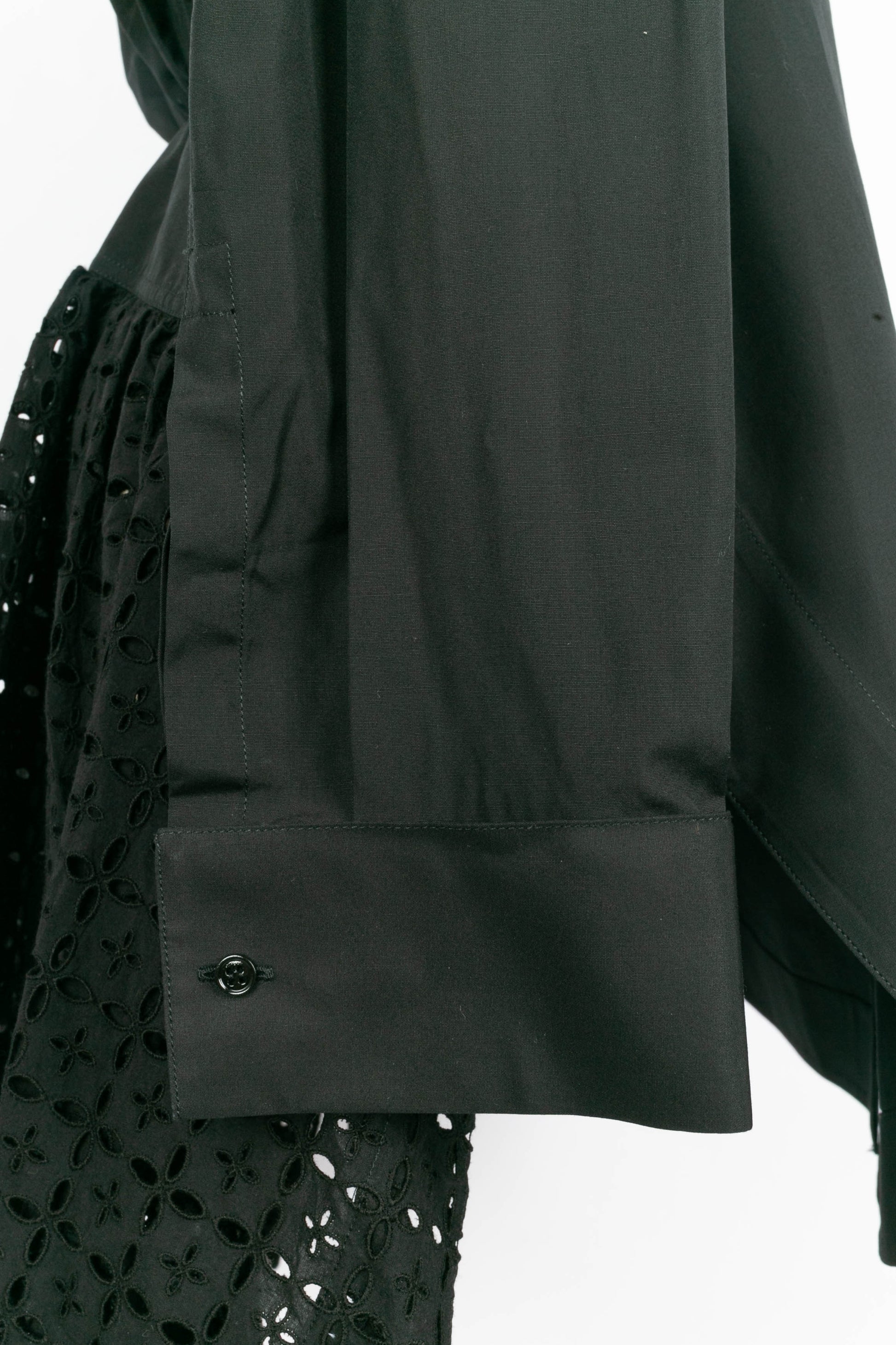 Chemise noire Alaïa