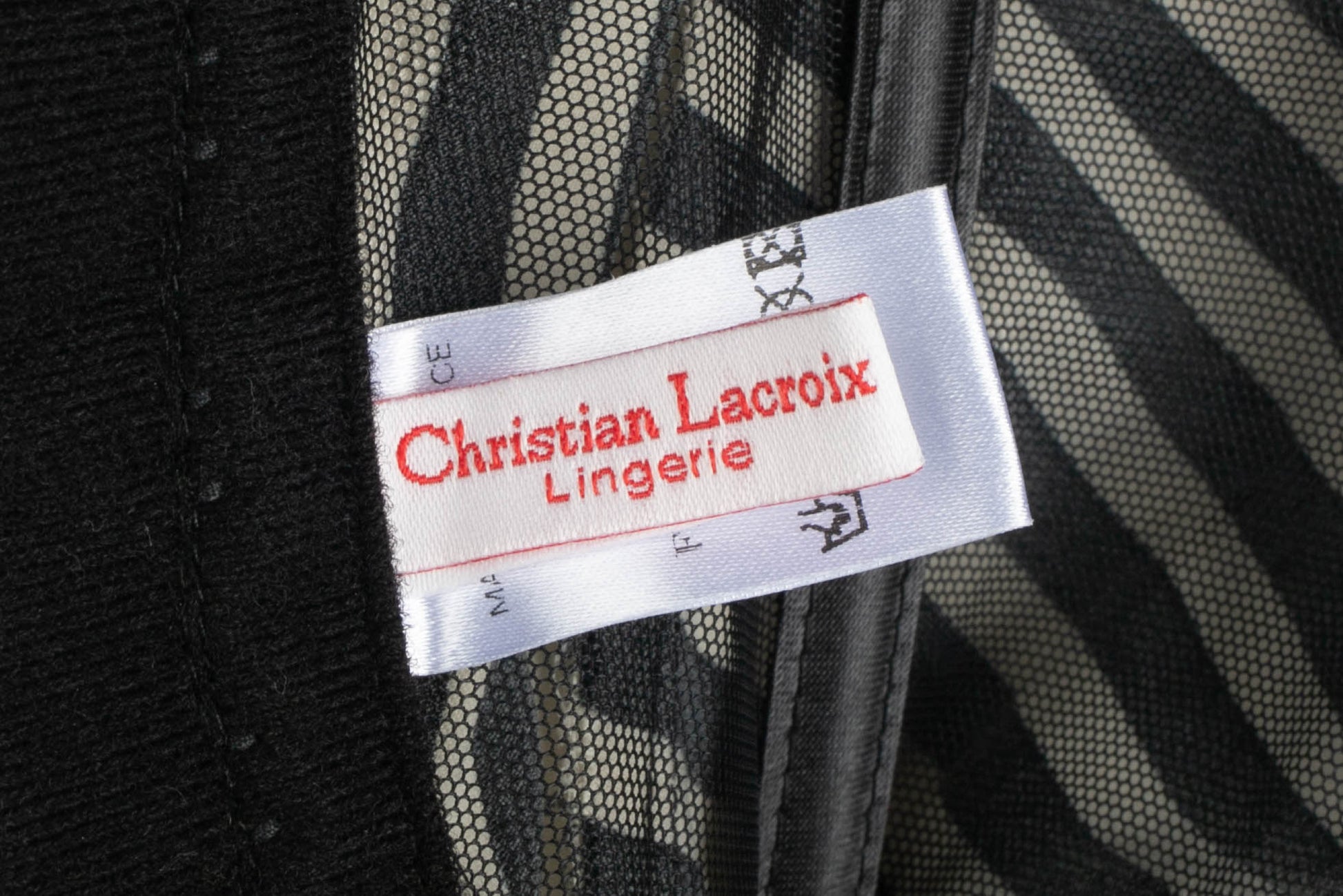 Haut bustier Christian Lacroix