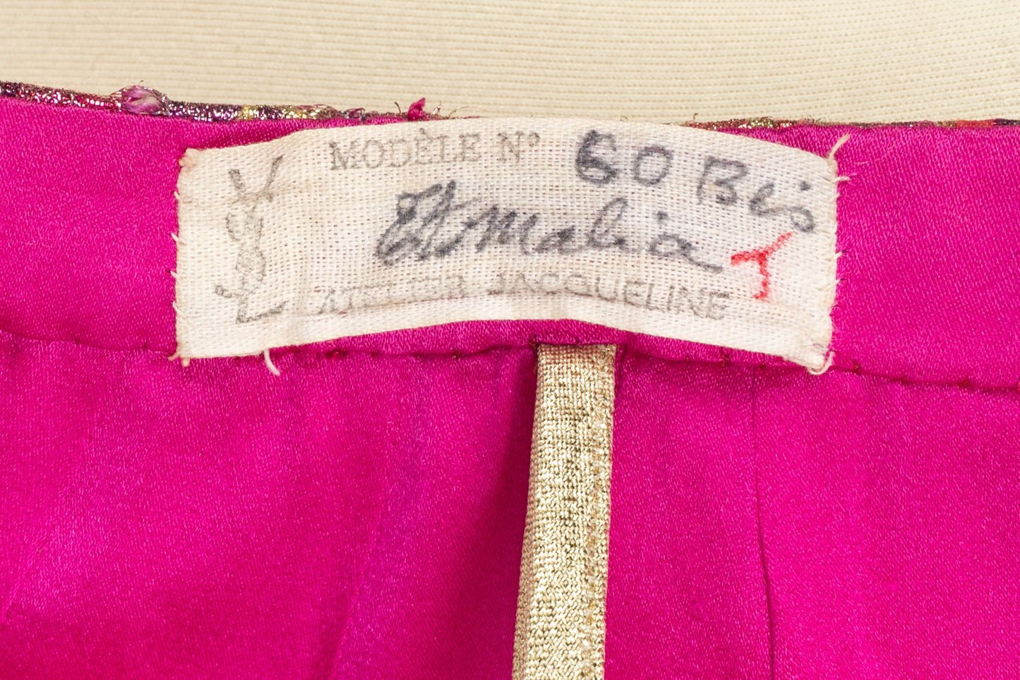 Tailleur Yves Saint laurent Haute Couture