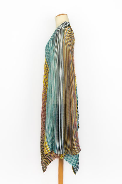 Gilet façon cape Missoni