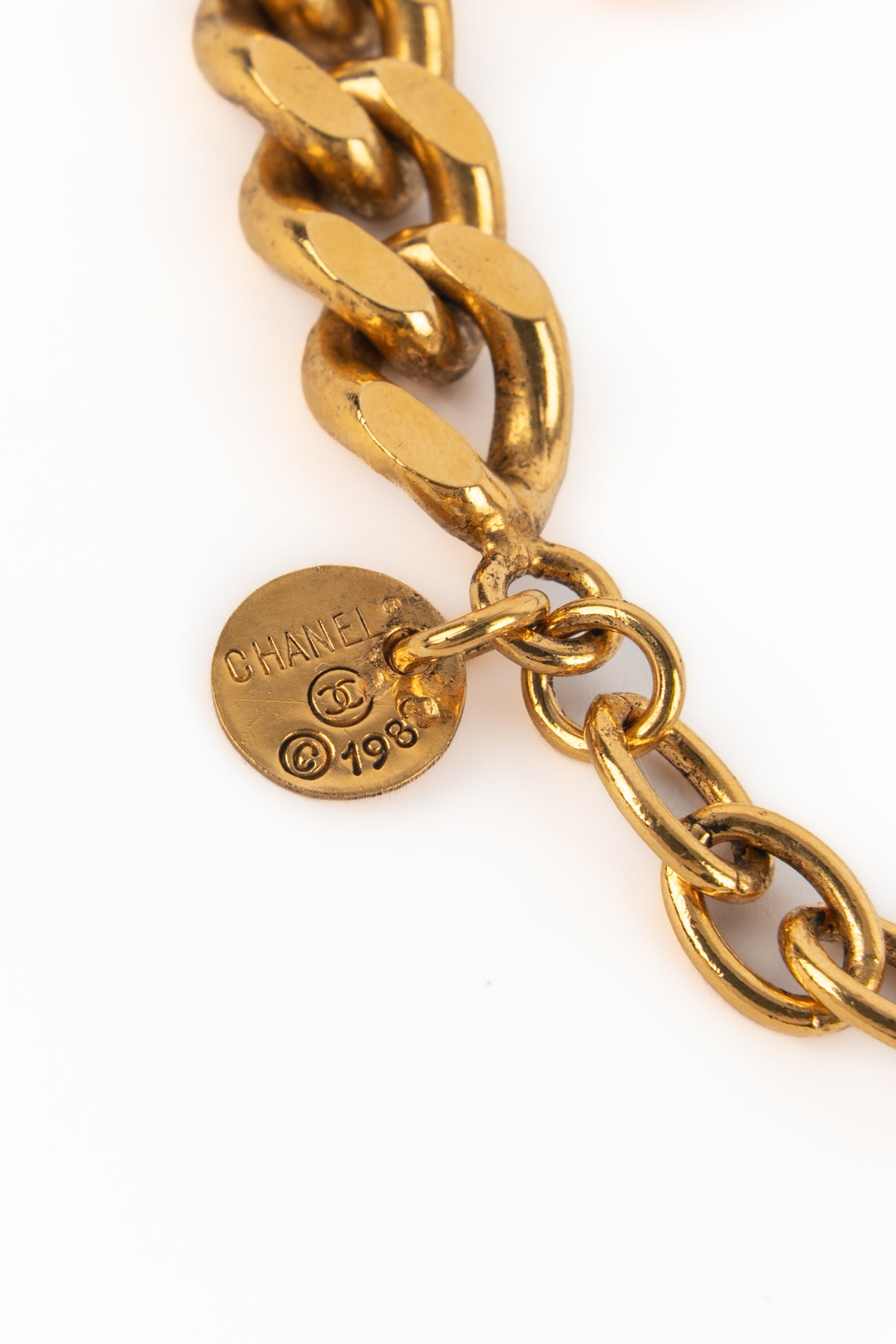 Collier trèfle Chanel 1985's