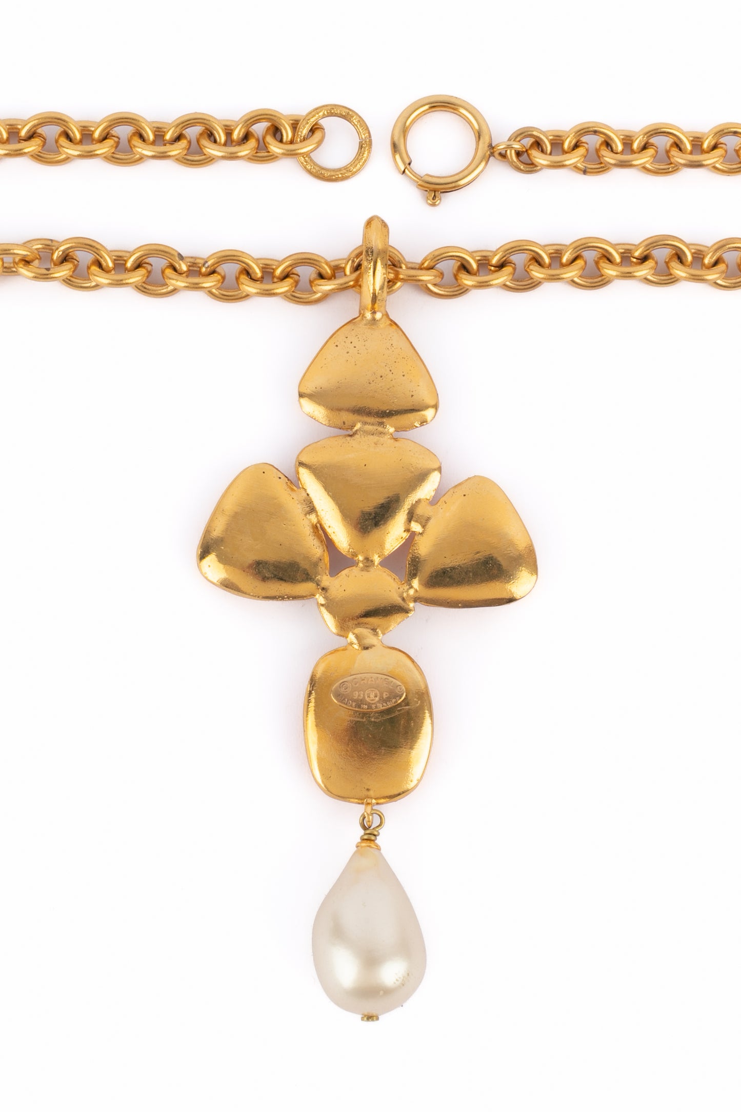 Collier pendentif Chanel Printemps 1993