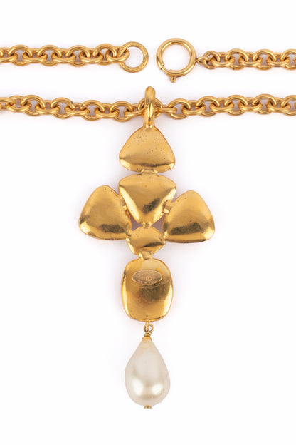 Collier pendentif Chanel Printemps 1993