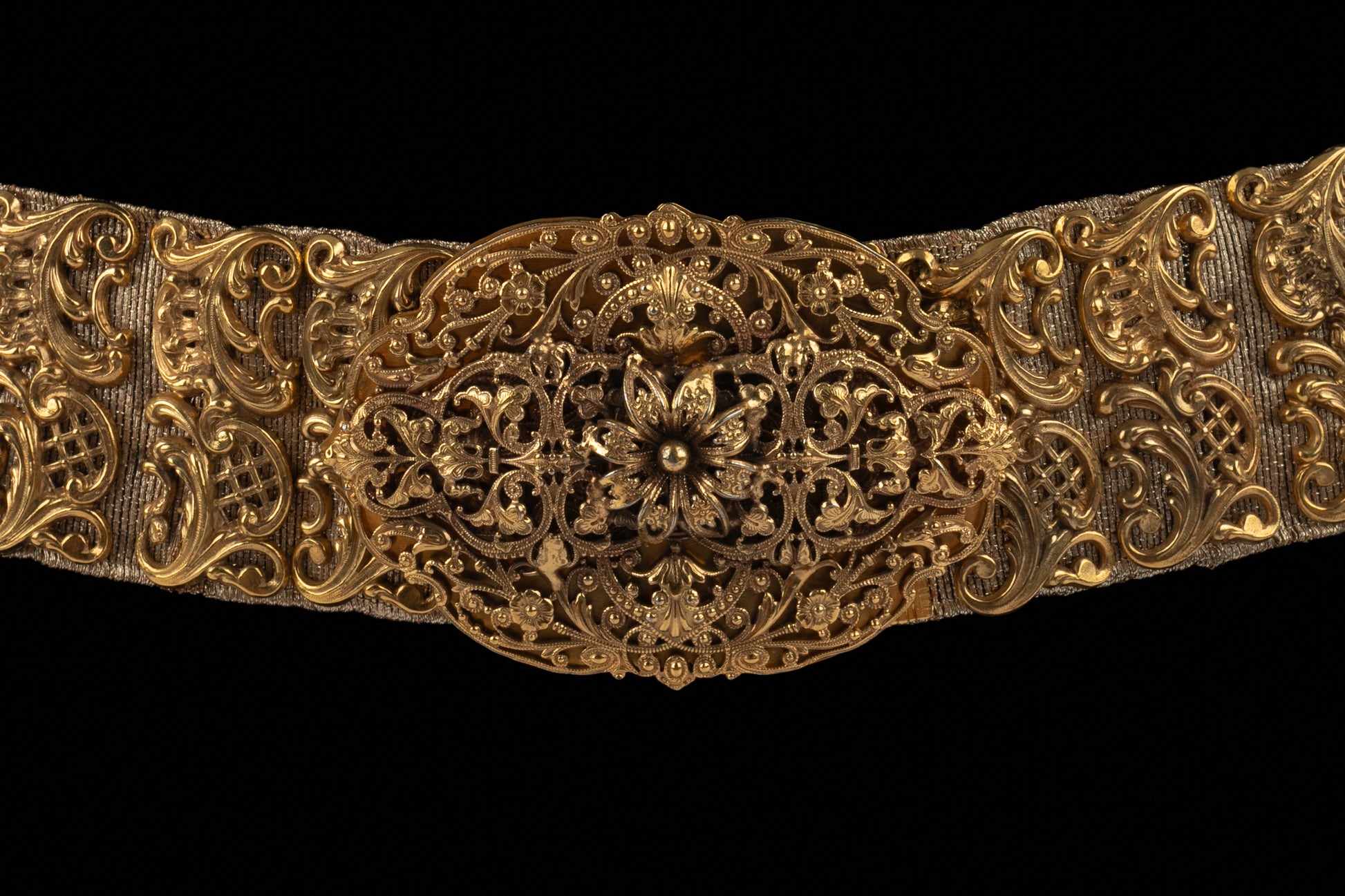 Ceinture Chanel Haute Couture époque Coco