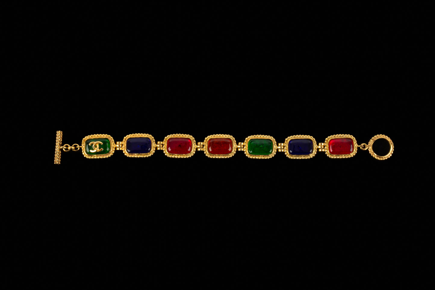Bracelet articulé Chanel 1996