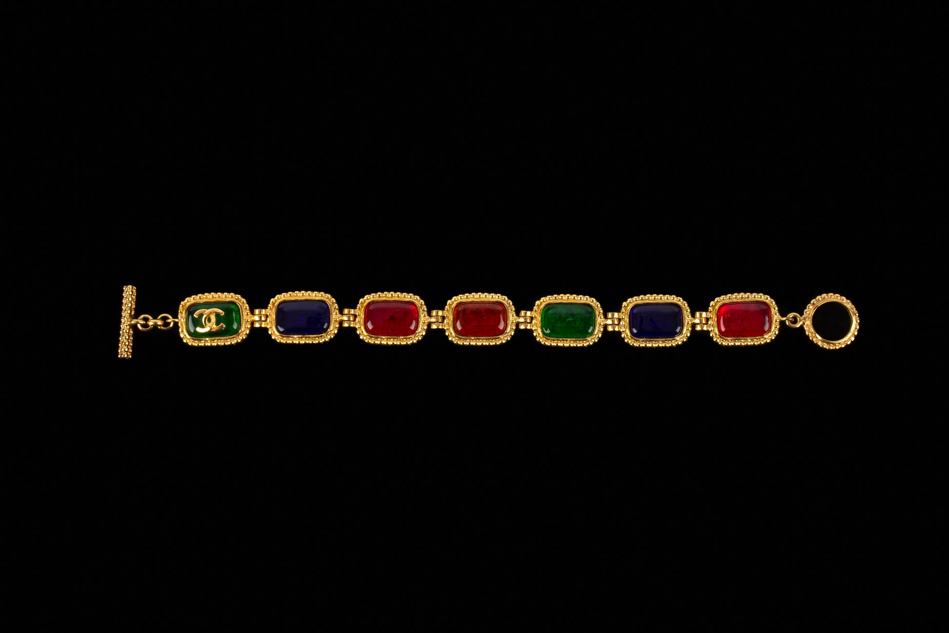 Bracelet articulé Chanel 1996