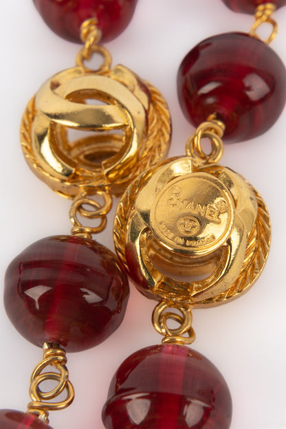 Collier cc Chanel 1990's