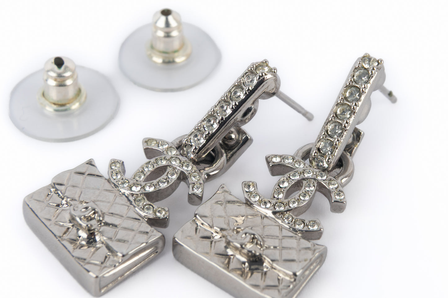 Boucles d'oreilles "flacon de parfum" Chanel 2023