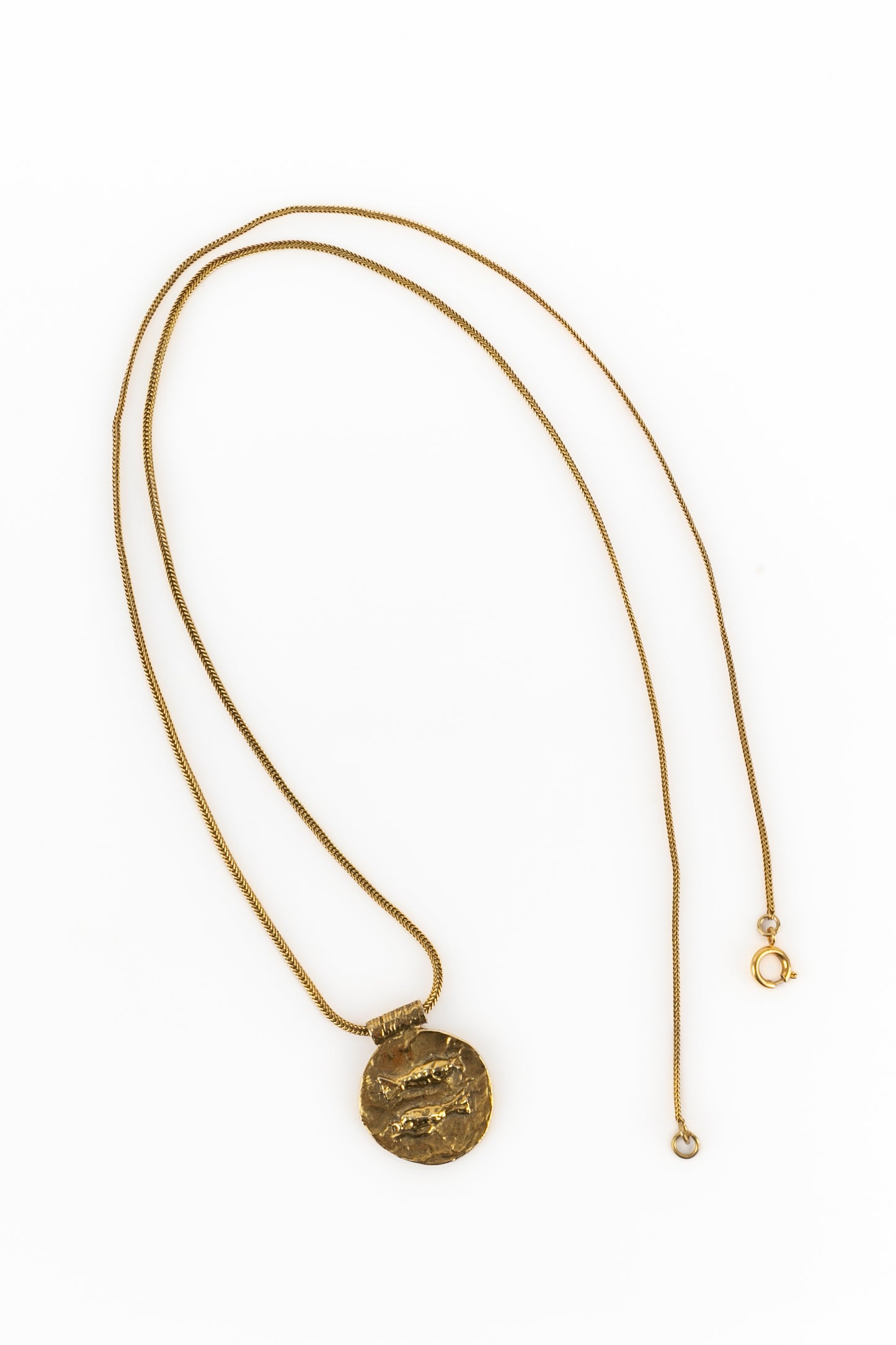 Collier "poissons" Chanel (attribué à)